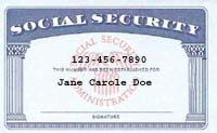 Social security card