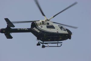 police helicopter